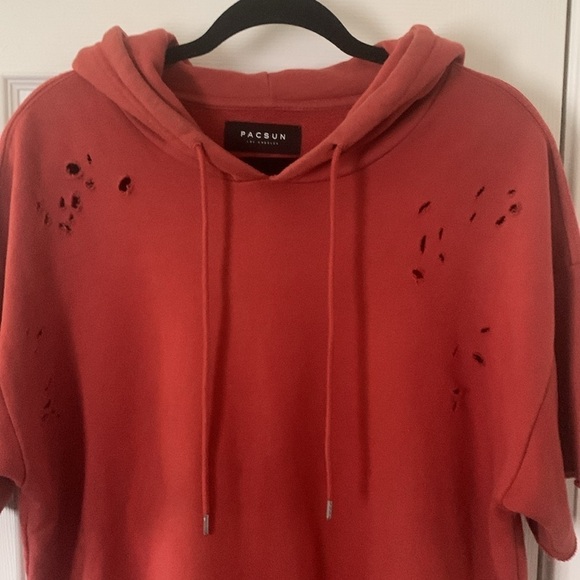 PacSun Men's Short Sleeve Sweatshirt/Hoodie Size M - Picture 2 of 11